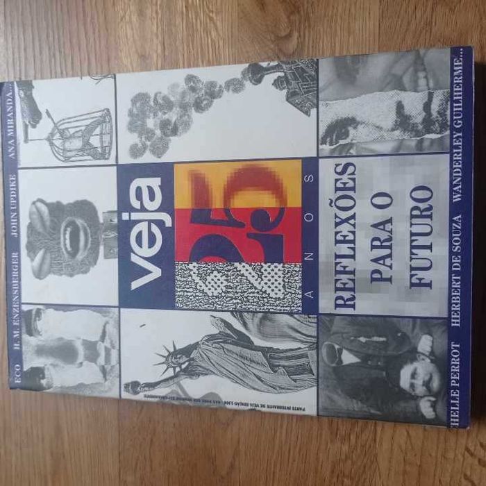 vendo livro veja 25 anos reflexões para o futuro