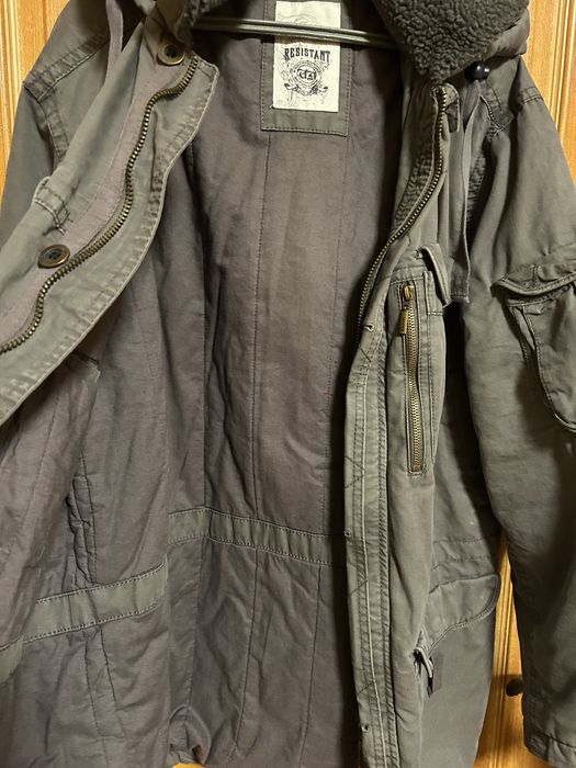 Мужская стебаная парка RESISTANT