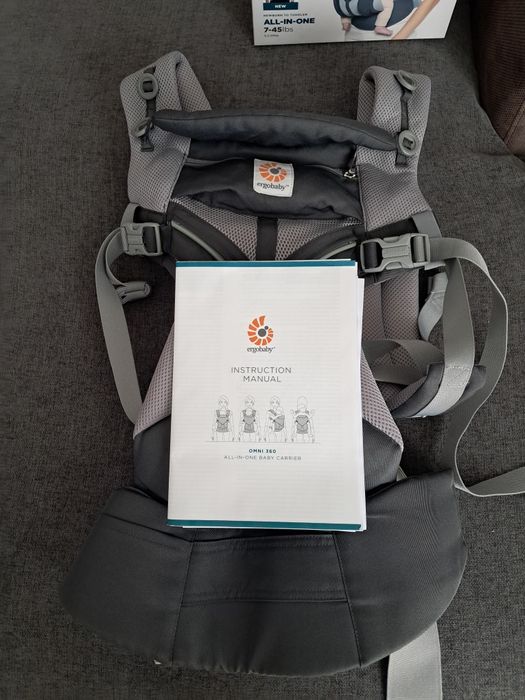 Marsúpio Ergobaby Omni 360 – Carbon Grey
