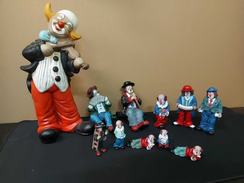 kolekcja figurek Glide Clowns klauny