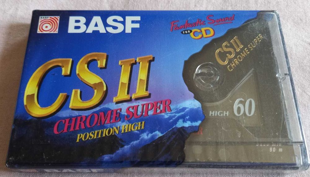 Cassete audio Basf Philips Maxell TDK Seladas