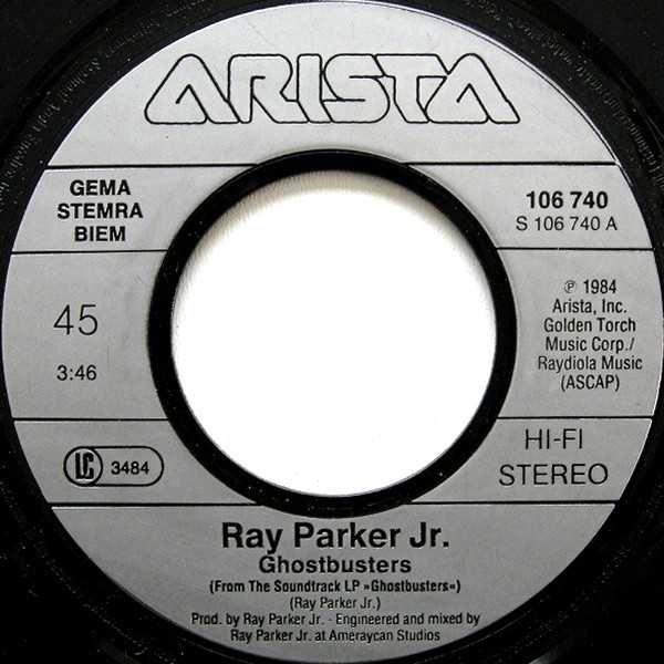 Ray Parker Jr. ‎– Ghostbusters Single 7"