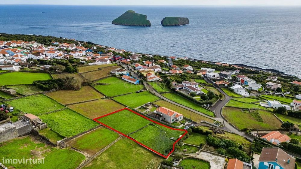Exelente Terreno com vista mar para construção, à venda em Feteira, A