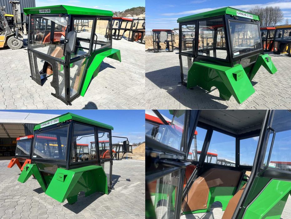 Kabina Ursus Kabina ciągnikowa z błotnikami/ kabina bez błotników C330 C-330 C360 C-360 MF235 MF255 T25 T-25 +wycieraczka / Dostawa całe PL --RATY--