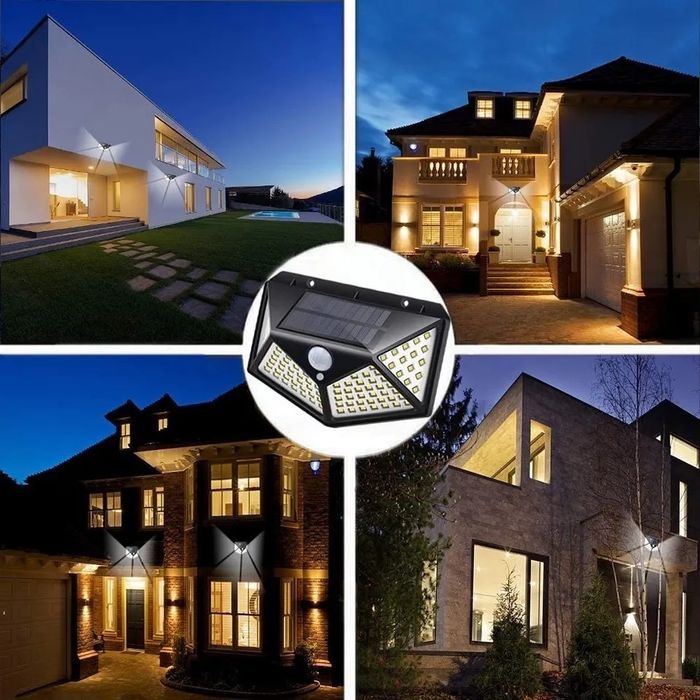 Lâmpada solar com sensor
