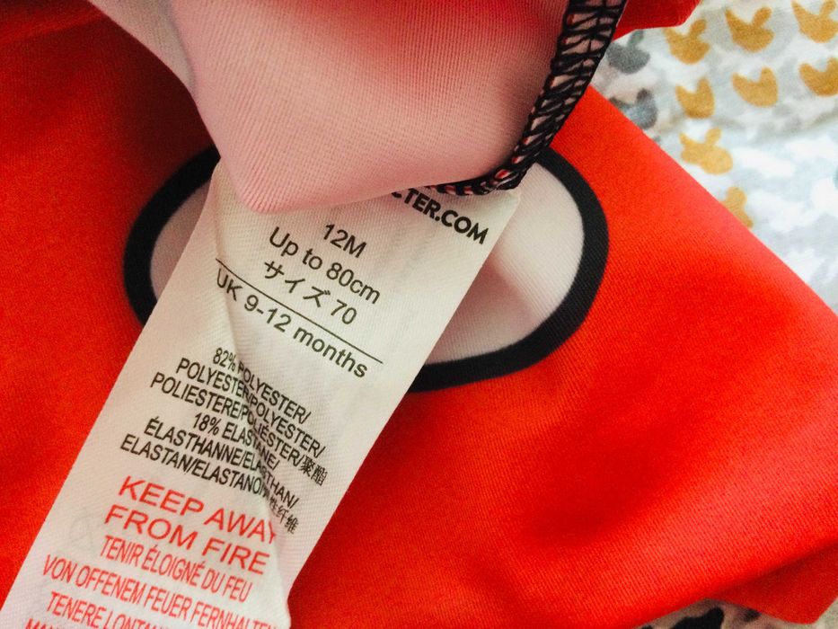 Якісний сонцезахисний костюм від Disney на 12 міс., 80 зр. захист 50+