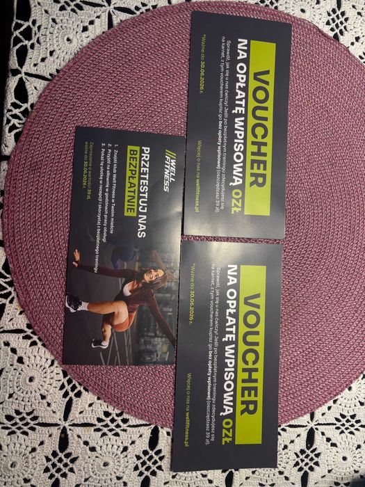 Well fitness -voucher