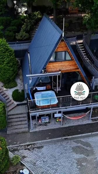 Domki z Jacuzzi bez limitu Międzybrodzie Bialskie "Białe  Molo"