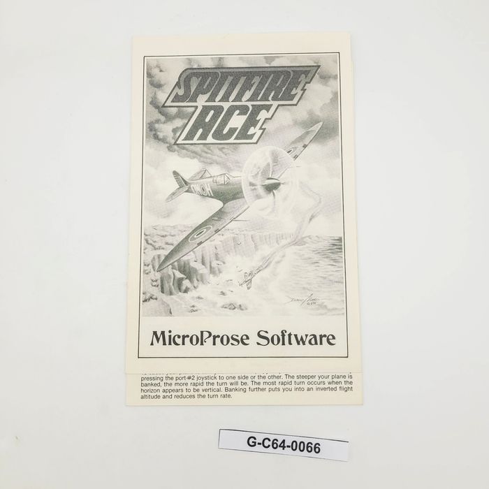 Spitfire Ace Commodore 64 (C64)