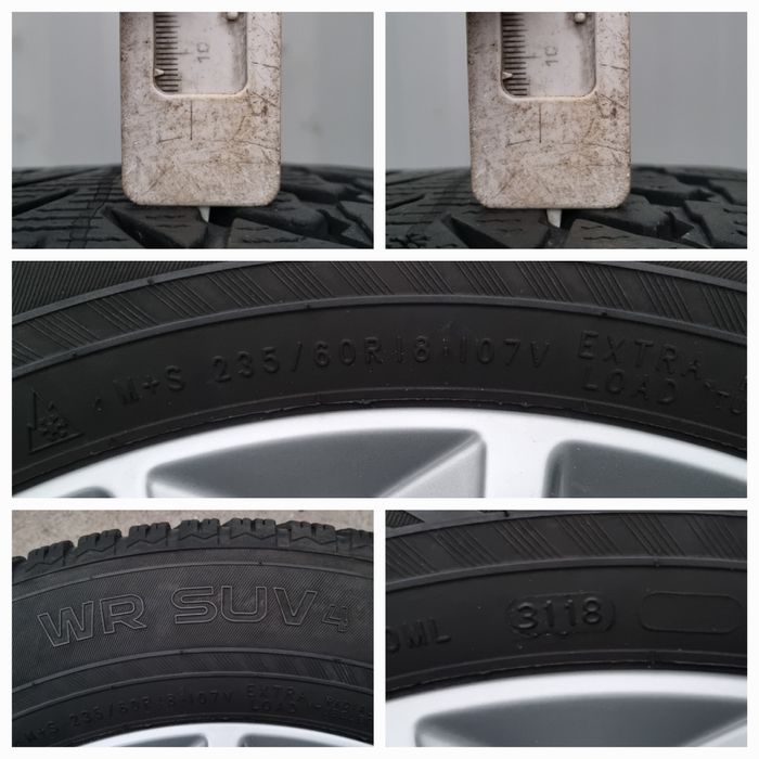 Koła Zimowe Alu 18" Volvo XC60 II XC60 5x108 Oryginalne