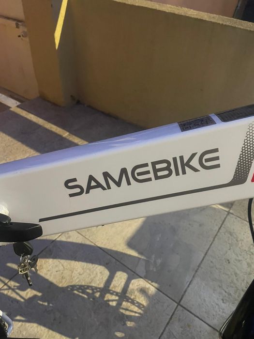 Bicicleta Elétrica SAMEBIKE Dobrável