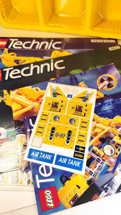 Lego 8299 technic search sub, łódź podwodna