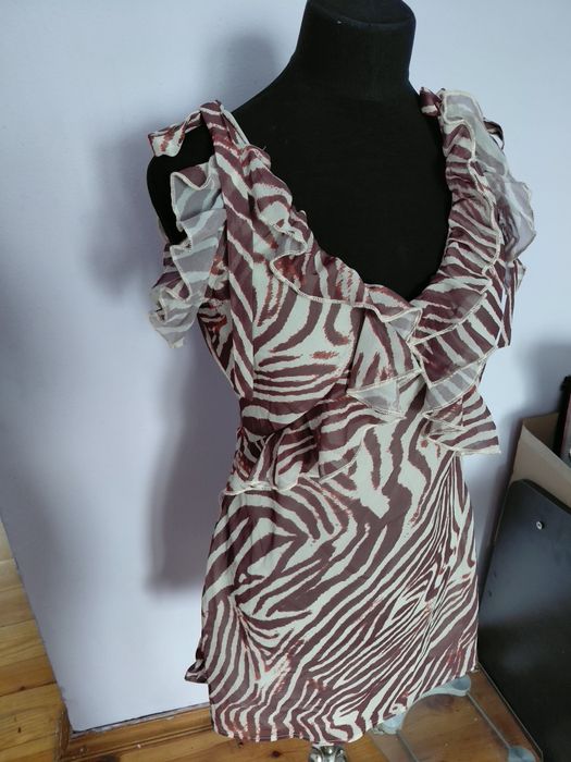 Сукня  нова зебра