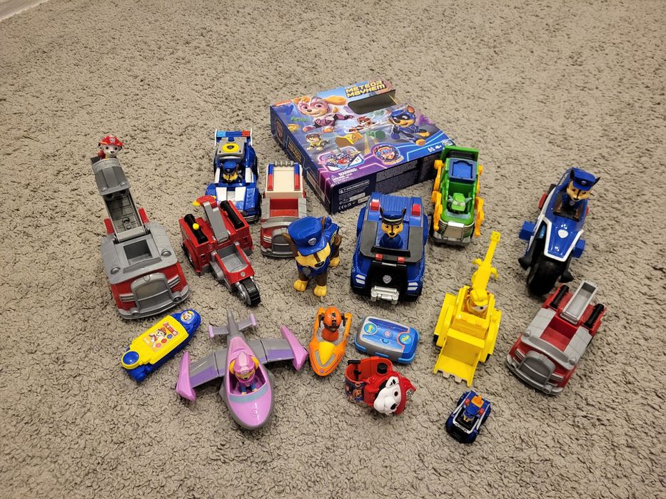 Щенячий патруль, гонщик, маршал, скай, кремез, настільна гра, тапки