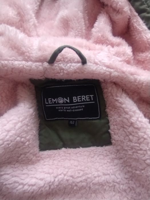 Kurtka, Parka  dziewczęca, rozm. 152, khaki