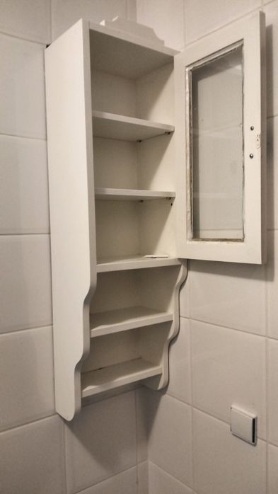 Armário lacado branco