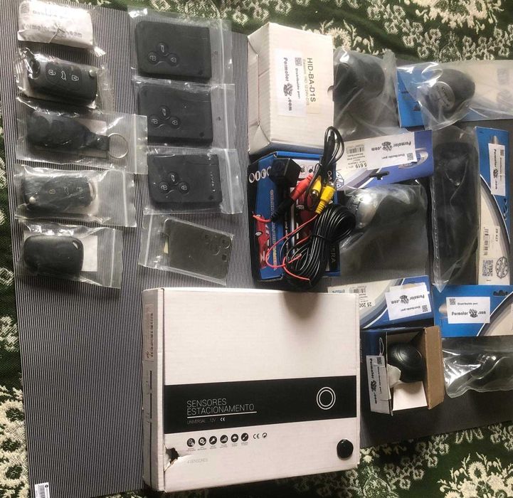 Lote de Acessórios Auto