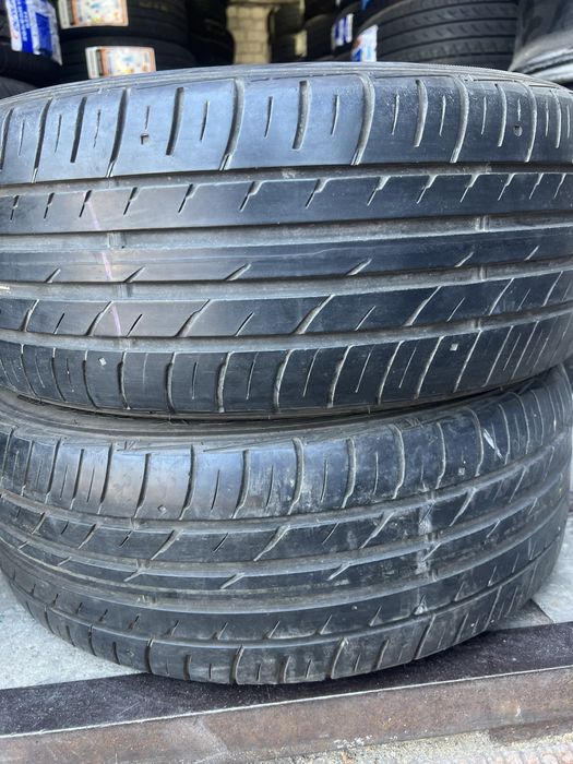 Шины 205/50 R17 Falken б/у лето пара 5,5мм ар.100290 М7