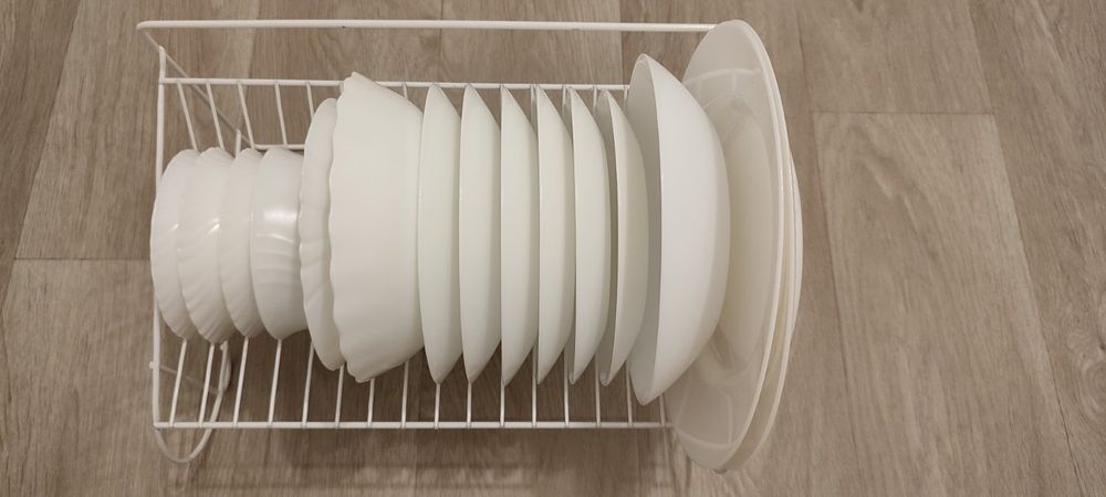 Сушилка для посуды одноярусная мет