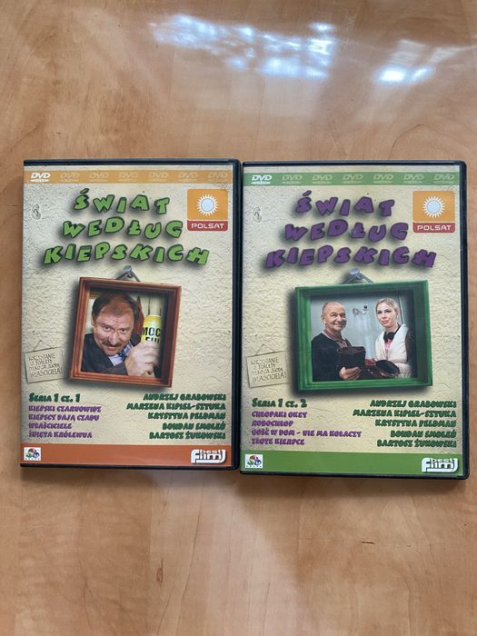 Świat Wedlug Kiepskich DVD Czesci 1,2 Seria 1