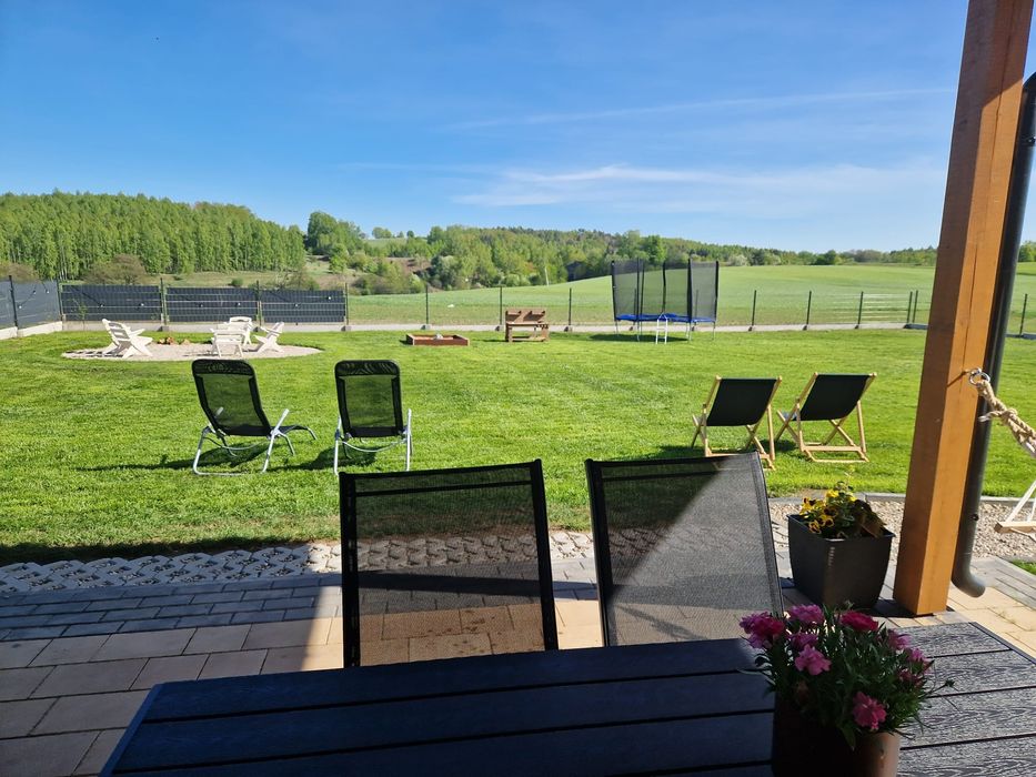 Nowy domek , balia,  wolny , jeziora , las, cisza spokój