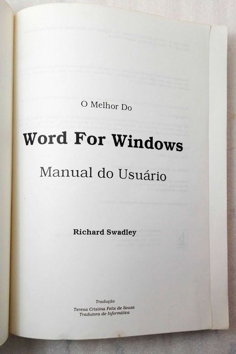 Word for Windows Book - User Manual64750578500610123