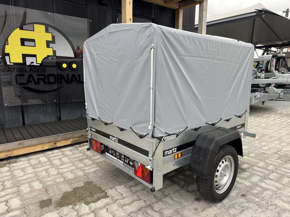 Atrelado MARTZ BASIC 150 + lona de cobertura NOVO