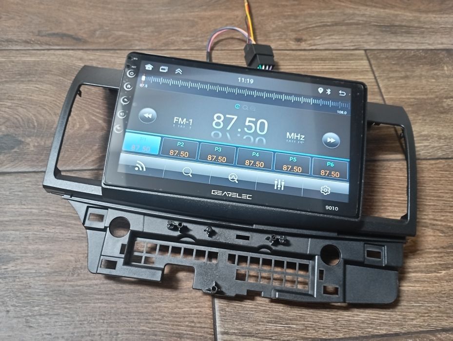 Zestaw radio kamera android 13 Mitsubishi Lancer 07-12 nowe auto cplay