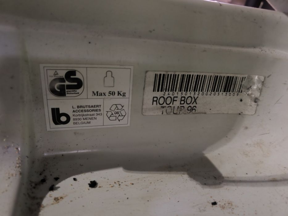 Box mala tejadilho