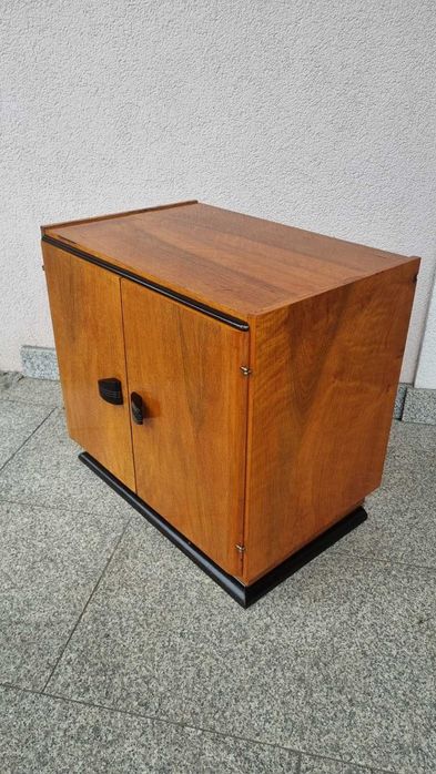 J Halabala Szafka Komoda na płyty, dokumenty Art Deco lata 30 Design