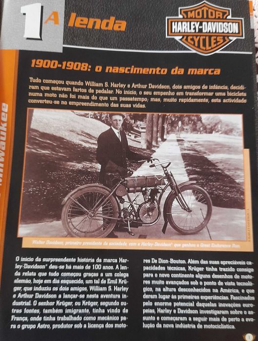 HARLEY DAVIDSON – 50 Modelos, Móvel Expositor e Livro (600 páginas)