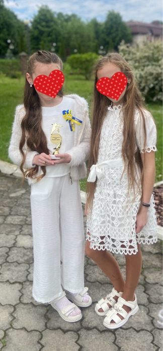 Святкове літнє плаття  & святковий костюм