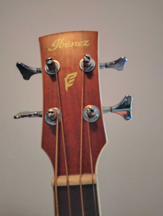 Ibanez PNB14E Electro Acoustic Bass, Open Pore Natural