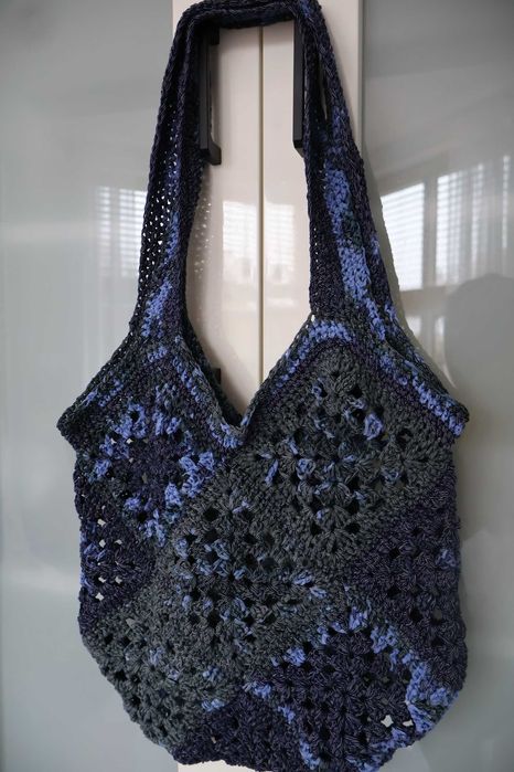 Szydełkowa siatka rękodzieło handmade