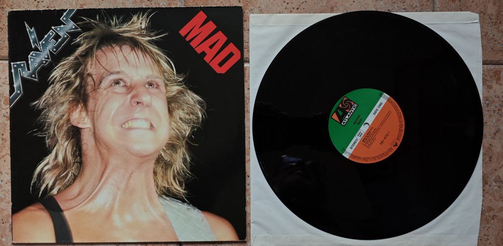 Raven - mad mini lp vinil nwobhm Iron Maiden Leppard