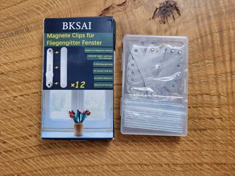 Magnetyczne zatrzaski do moskitiery