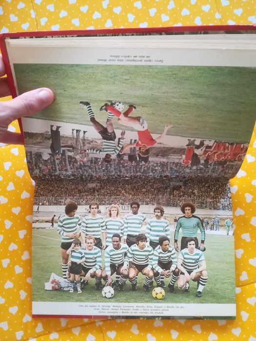 livro antigo SPORTING grandes equipas portuguesas de futebol