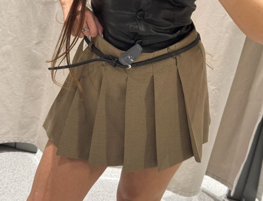 Спідниця Zara коричнева