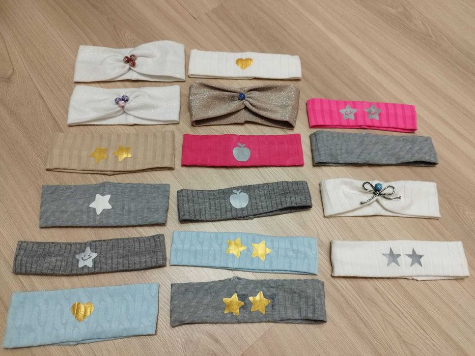 NOWE! Opaski dziecięce z dzianiny