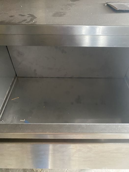 Movel inox com gavetas