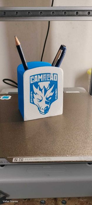 FC Porto Campeão Nacional 2025/26 – Porta Canetas Impressão 3D