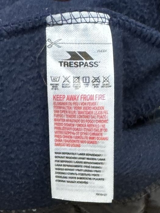 Trespass Air Trap кофта ветровка 2XL размер трекинговая синяя