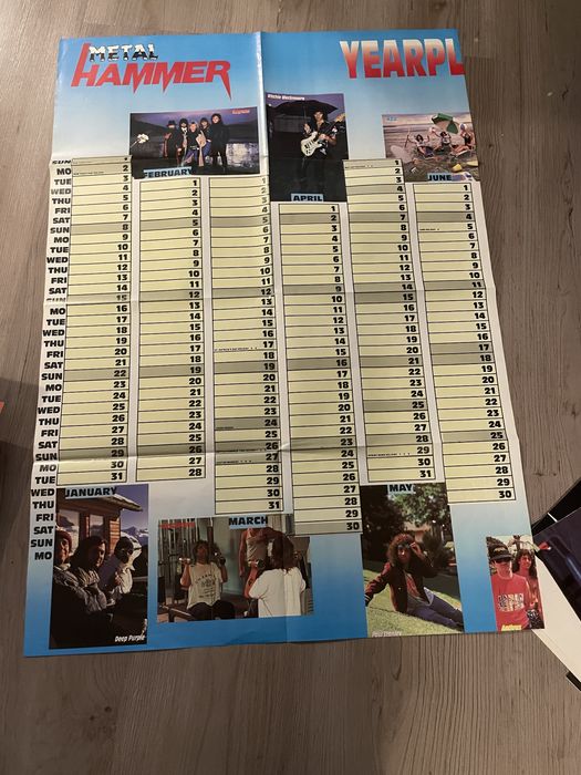 126 posters e cartazes de muisica metal  anos 80e 90