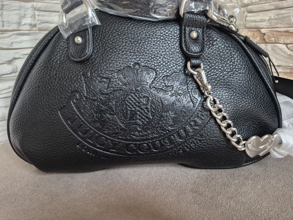 Torebka Damska Juicy Couture Czarna Bowling