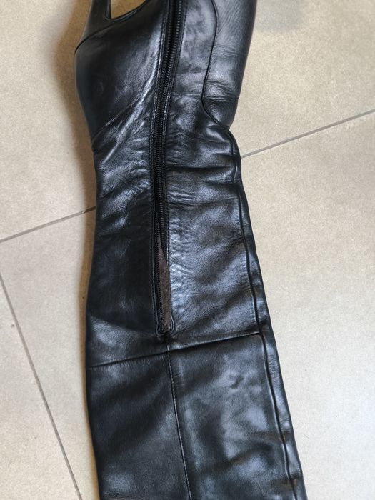 Buty za kolano, kozaki za kolano, kozaki że skóry