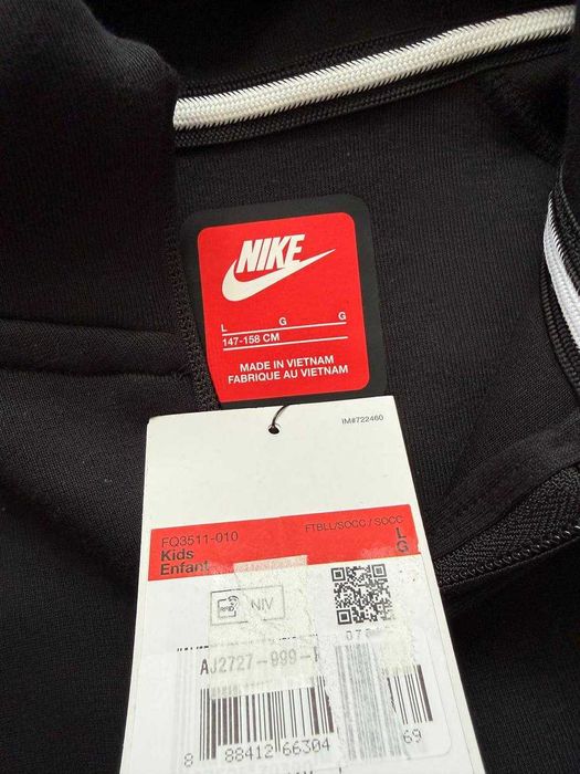 ОРИГІНАЛ! Костюм Nike Tech Fleece PSG L Kids | FQ3511-010_FQ3513-010