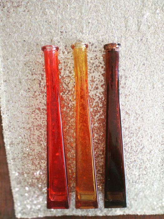 Butelki ozdobne zestaw