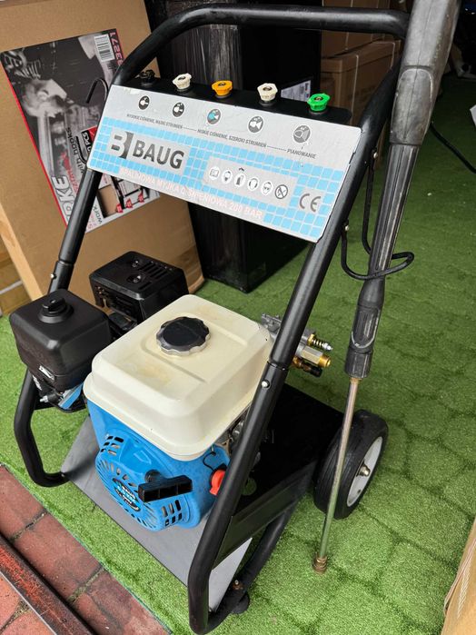 SPALINOWA MYJKA Ciśnieniowa Ciśnienie Mocna 200 BAR BAUG