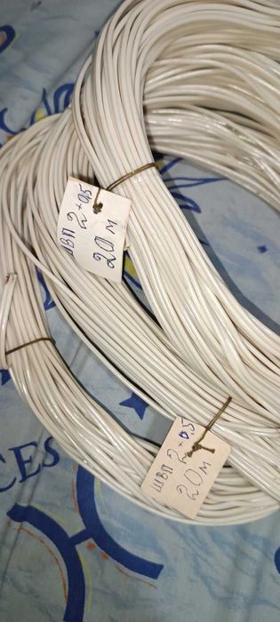 Провод сетевой. 
ШВП 2*0,5