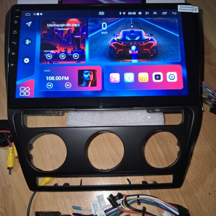 Radio  Android 8 rdzeni dla Skoda Octavia 2 od 2008 do2013+GPS+WIFI+4G